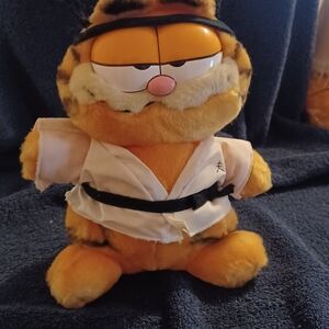 Karate Garfield Plush Toy